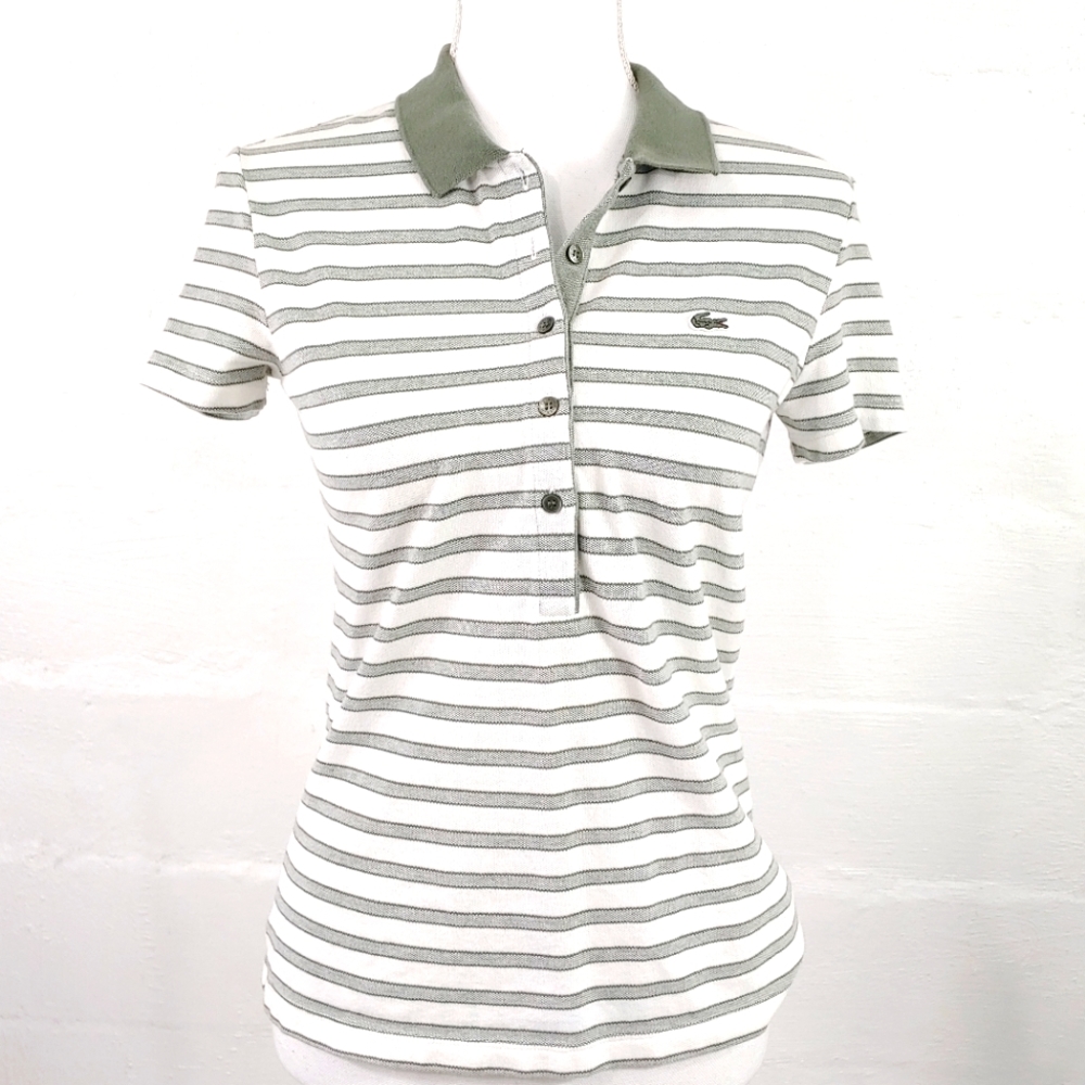 LACOSTE STRIPE POLO (711)